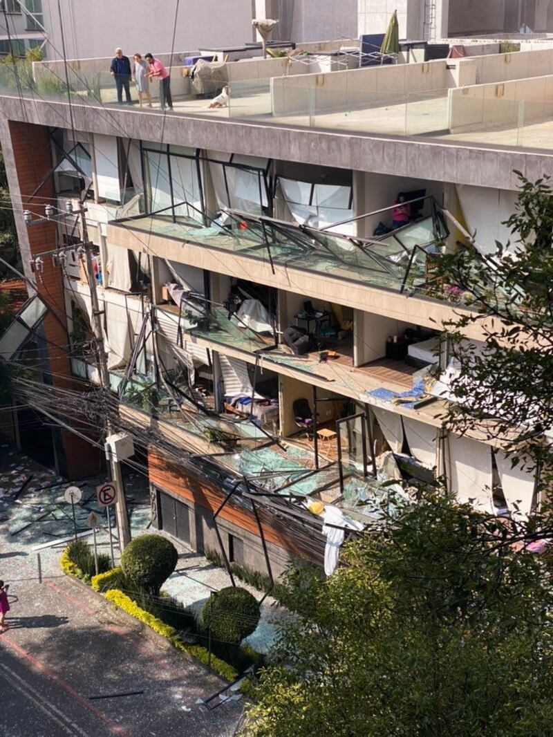 Explosión edificio Coyoacán