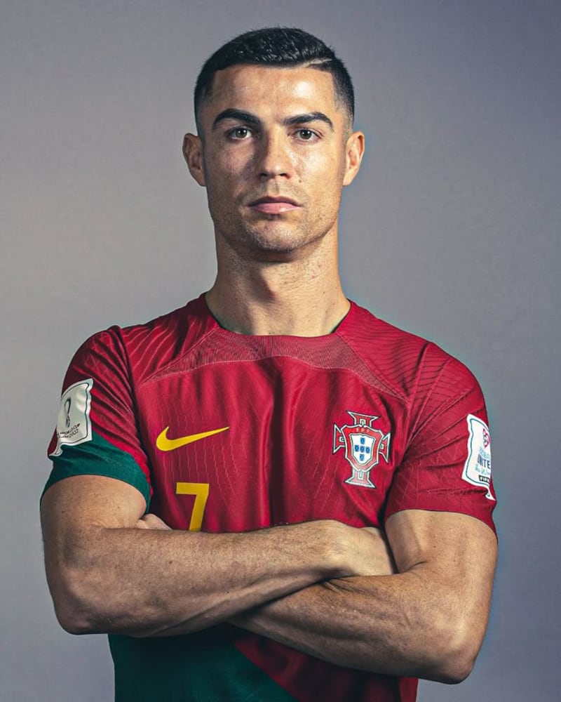 Cristiano Ronaldo a los 40 años.