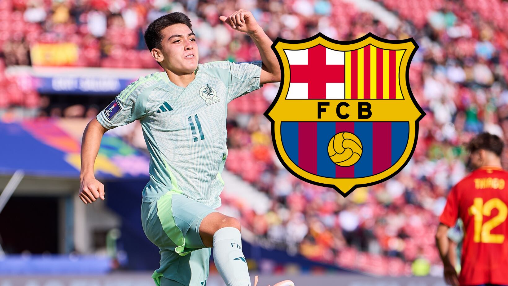 Gilberto Mora está en la mira del Barcelona.