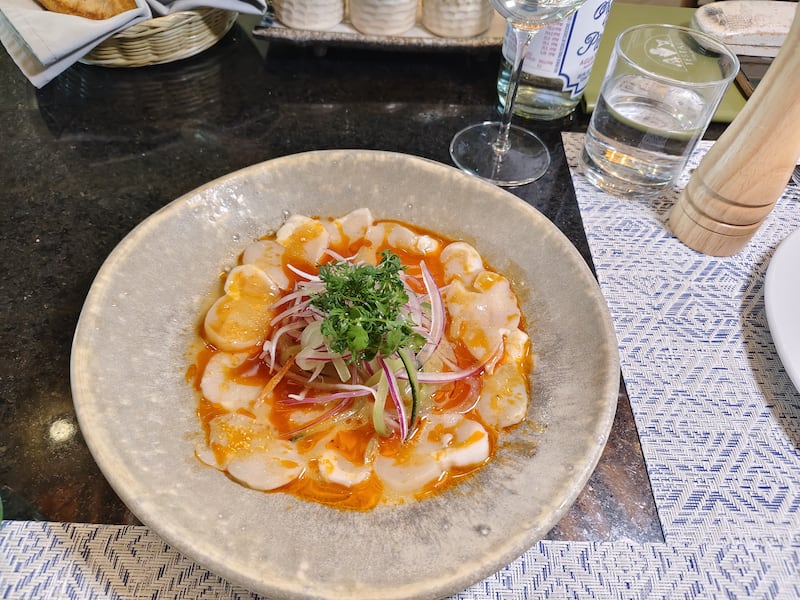 Restaurante Testal, Cocina de Mar