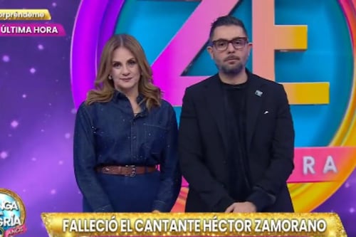 Video: Asi anunció ‘Venga la alegría’ la muerte de Héctor Zamorano, exalumno de ‘La Academia’