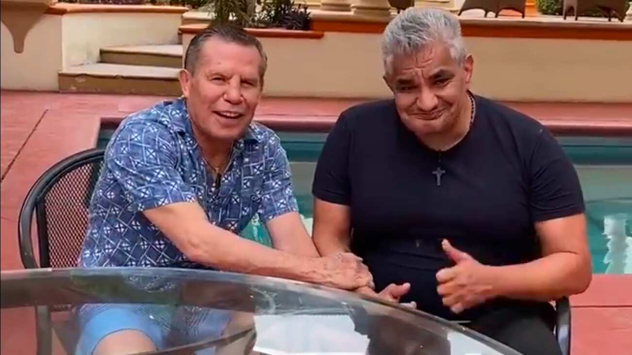 Shocker reapareció en un video junto a Julio César Chávez.