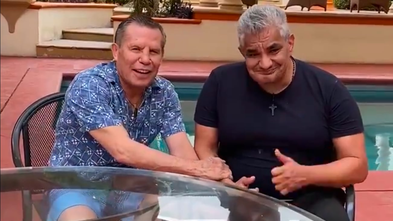 Shocker reapareció en un video junto a Julio César Chávez.