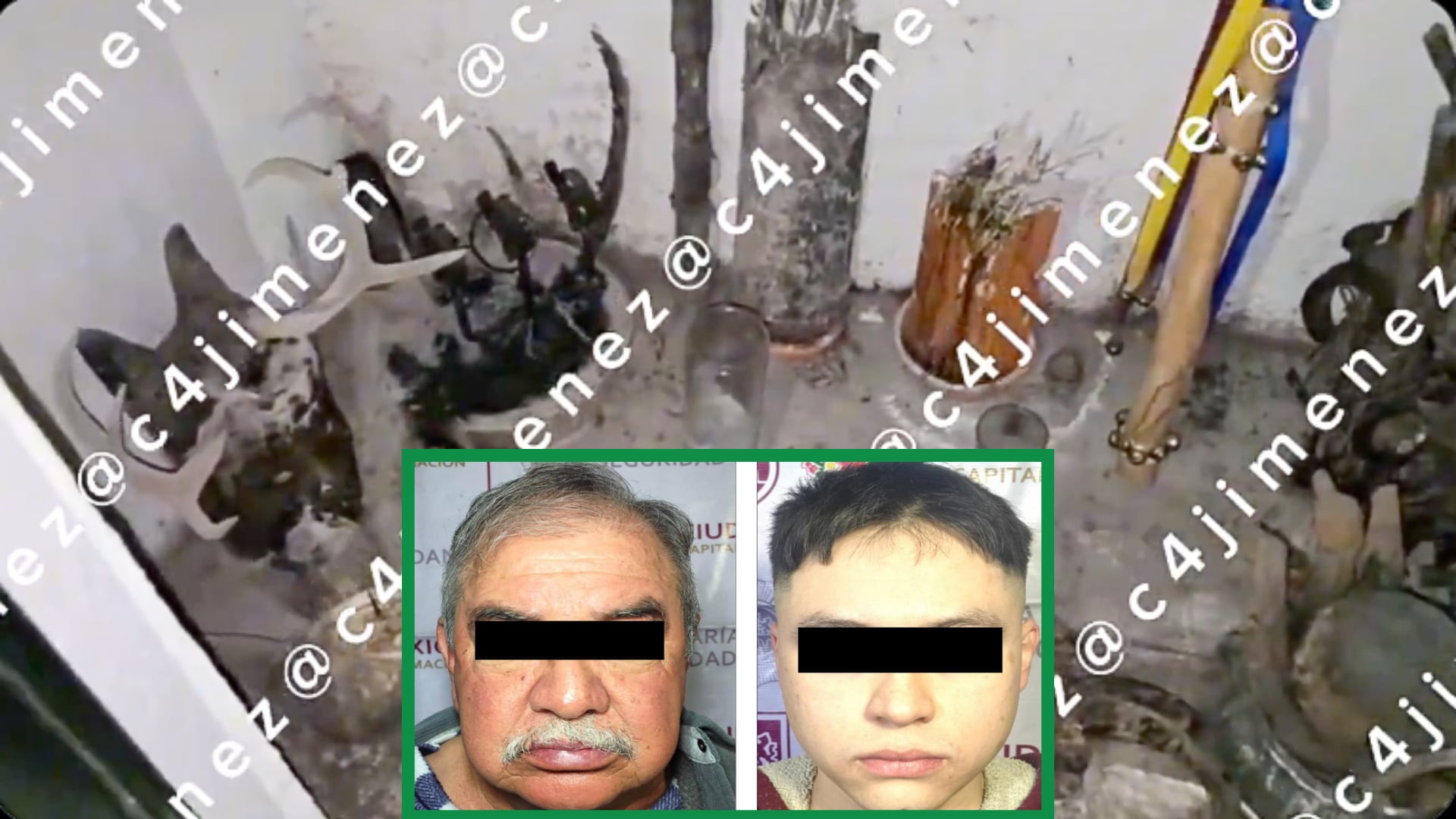 Autoridades capitalinas detuvieron a dos familiares del fundador de la Antiunión tras cateos en la CDMX