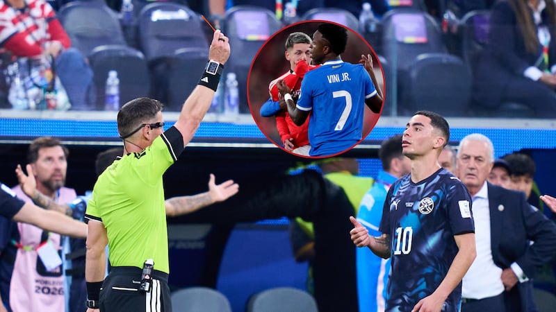 Video: Miguel Almirón se fue expulsado en el partido de Turquía ante Paraguay por la nueva regla de “La ley Prestianni”
