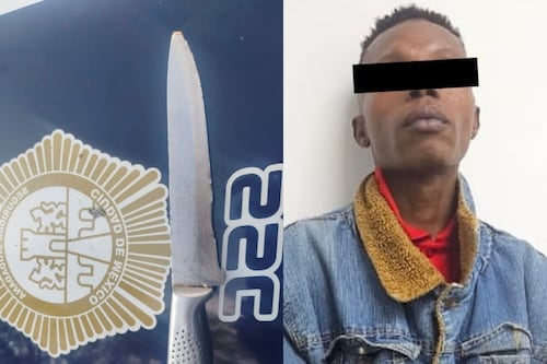 Haitiano ataca con cuchillo y asalta a comerciante en Iztacalco; SSC lo captura