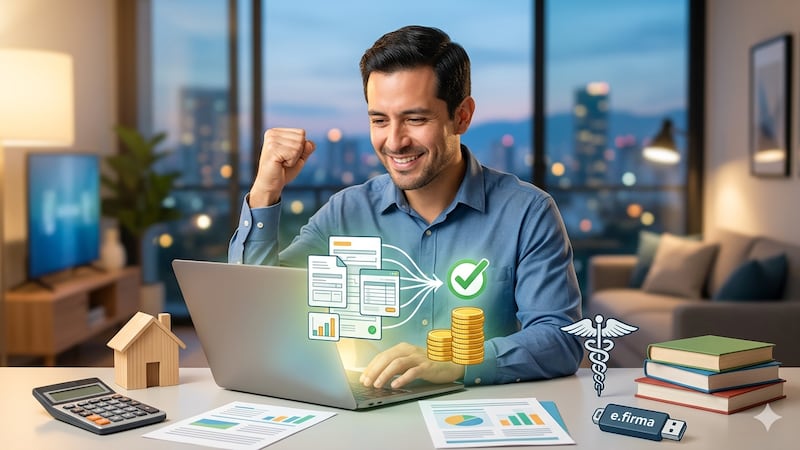 ¿Cómo hacer tu declaración anual sin errores? Paso a paso para no pagar de más