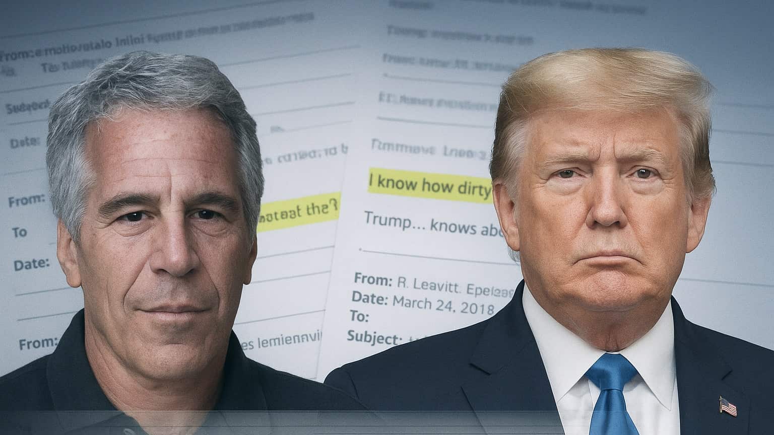 Correos Epstein Trump