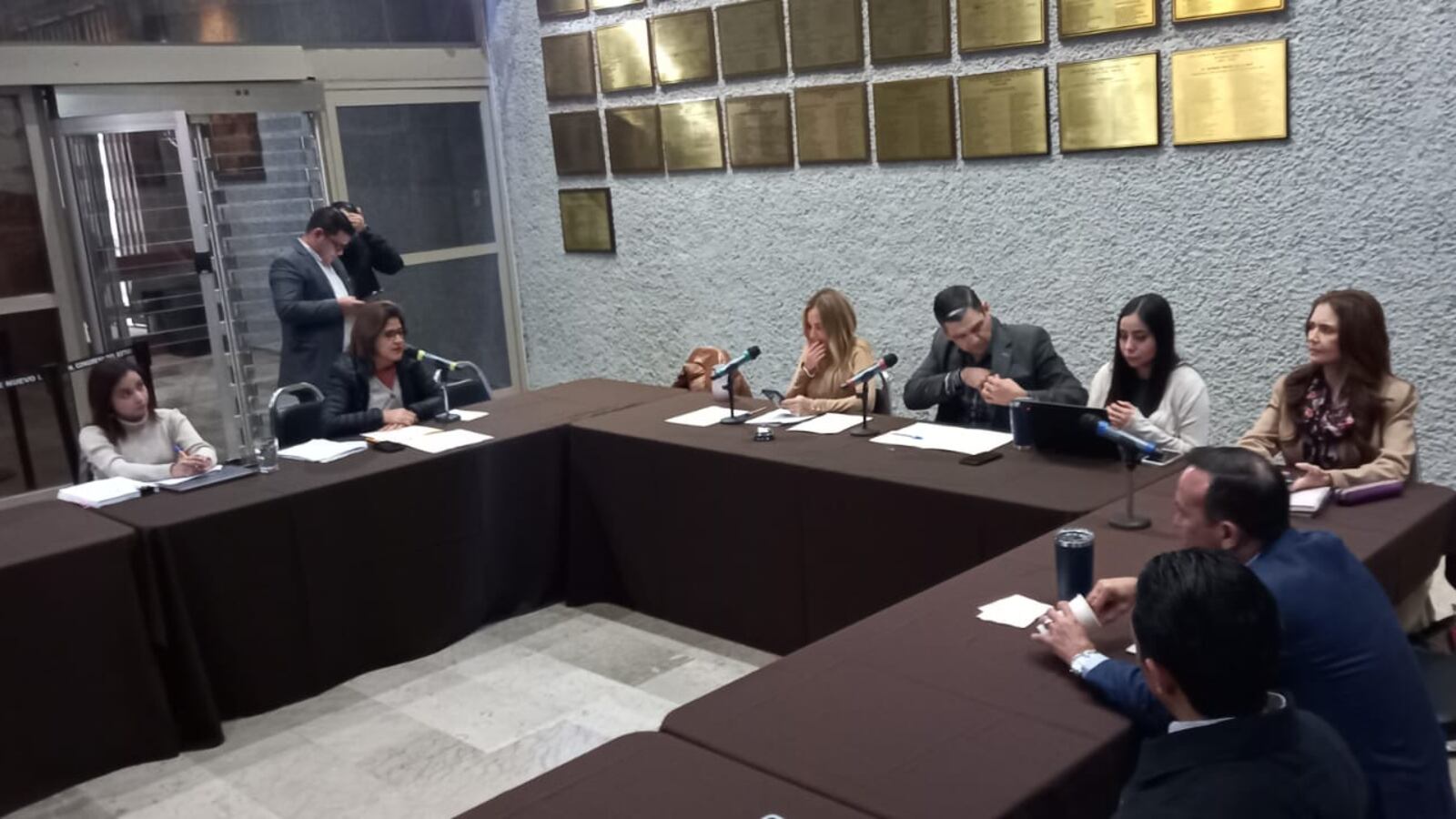 La Comisión Anticorrupción sesionó este martes.