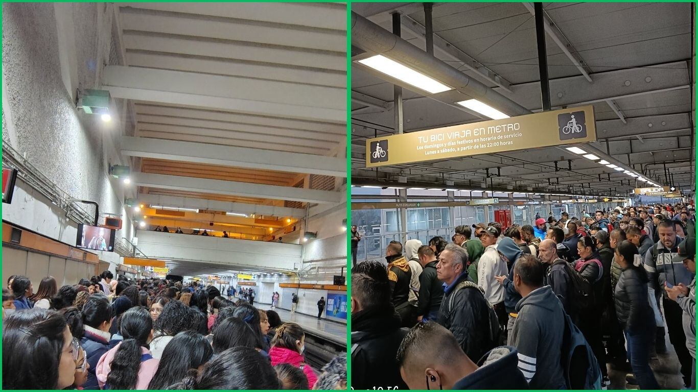 Línea A con tiempos de espera de más de 10 minutos