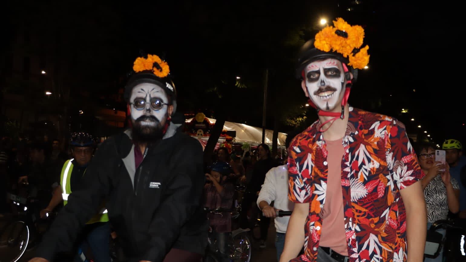 Roda en bici Día de Muertos