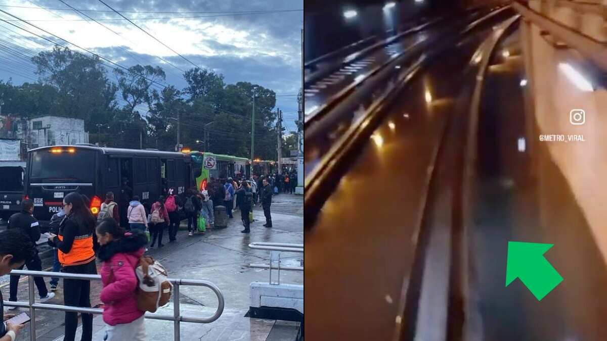 Metro hoy: Líneas y estaciones sin servicio por inundaciones en CDMX; cuáles son