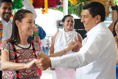 “Sheinbaum está comprometida con Oaxaca; tenemos los mismos ideales”: Salomón Jara