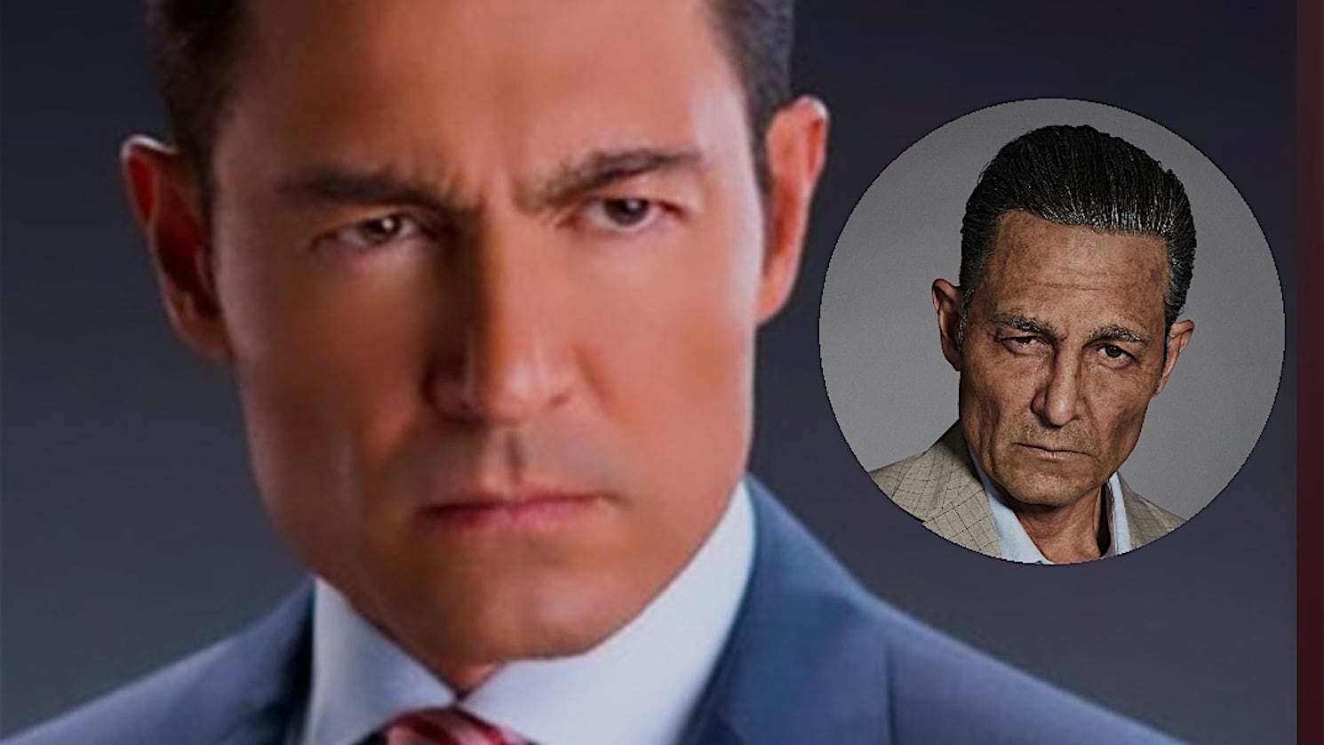 El actor mexicano deja atrás su pose de galán de telenovelas.