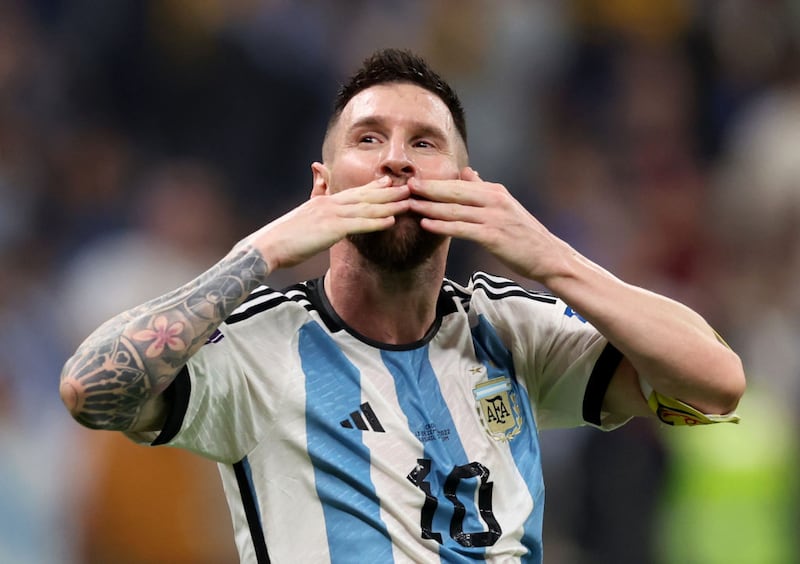 Leo Messi es el goleador del Mundial junto a Mbappé.