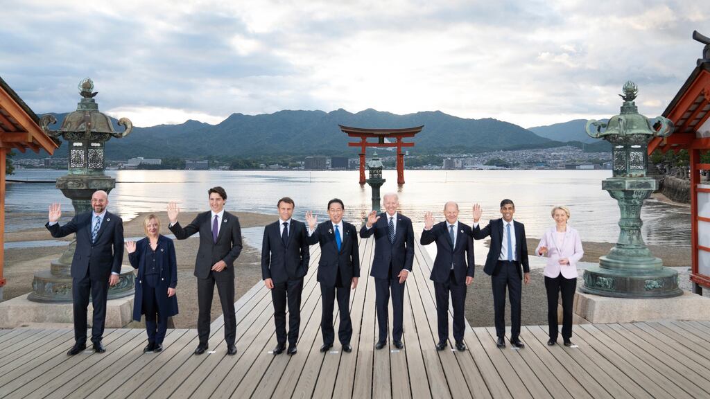 Líderes del G7 se reunieron en Itsukushima, Hiroshima
