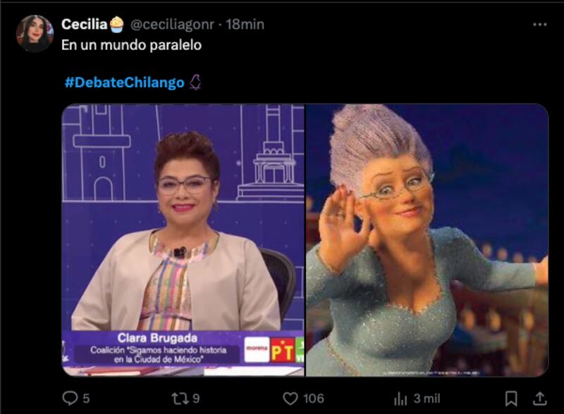 Memes del tercer debate chilango