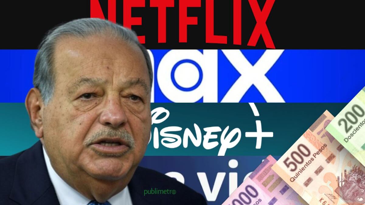 ¿Netflix, Amazon, y más suben precios? Carlos Slim pide que plataformas de streaming paguen uso de redes de telecomunicaciones