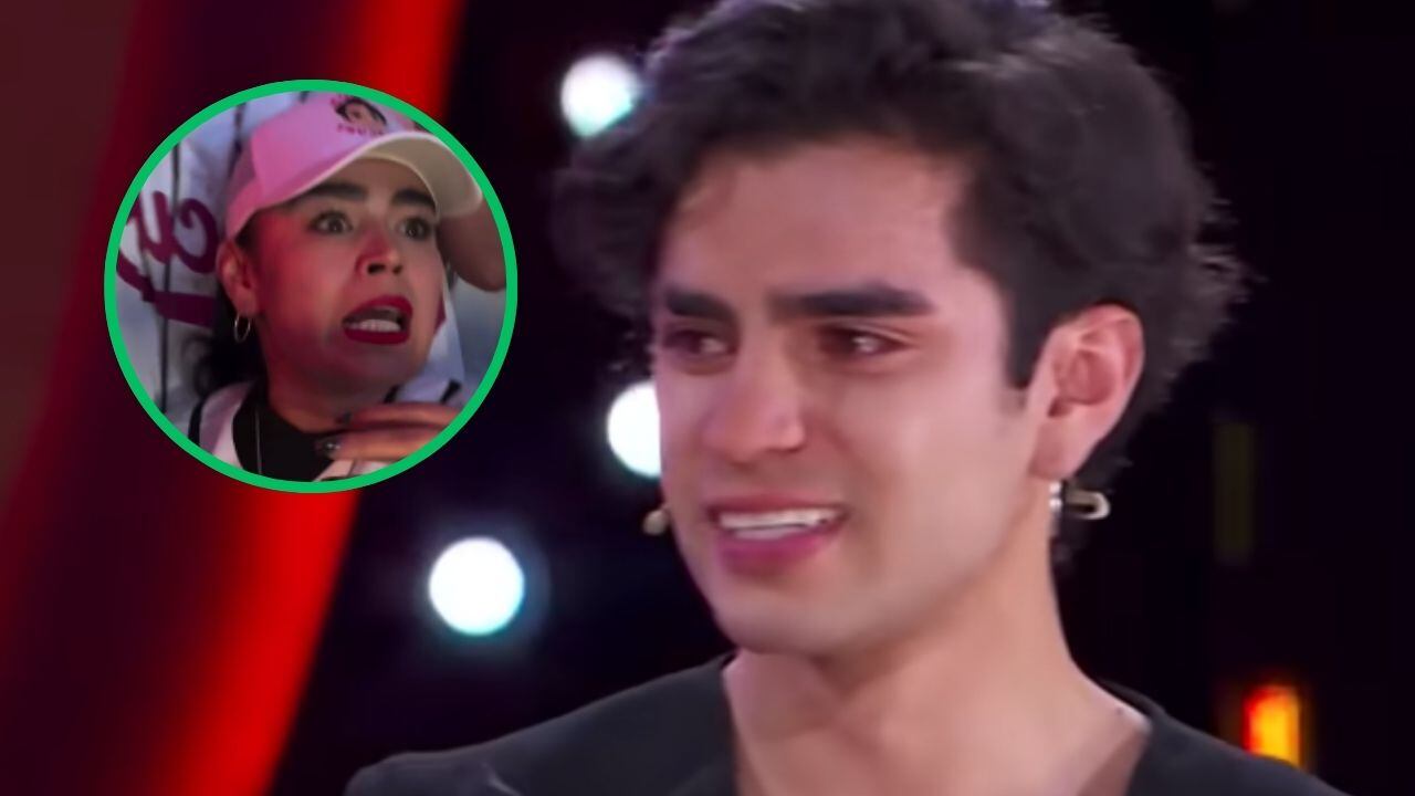 Aarón Mercury y su mamá