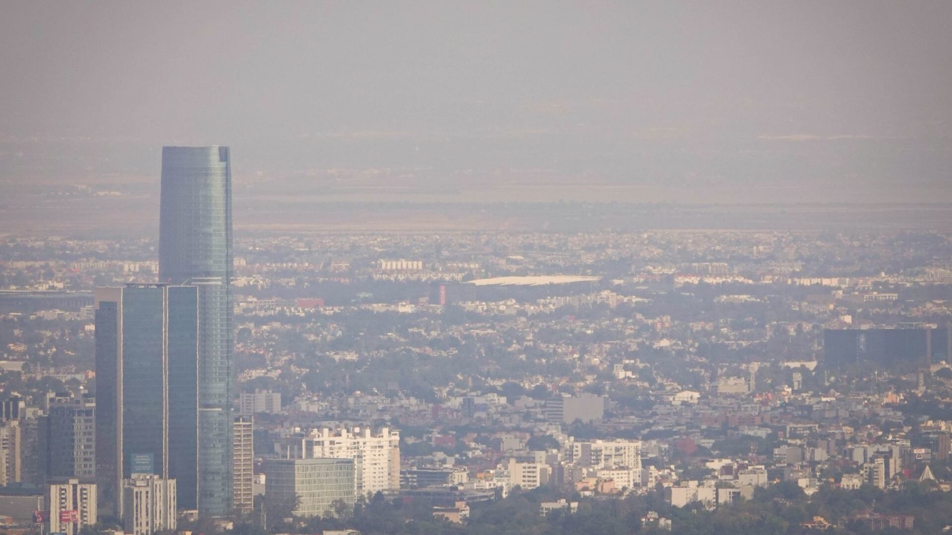 Navidad deja mala calidad del aire en el Valle de México