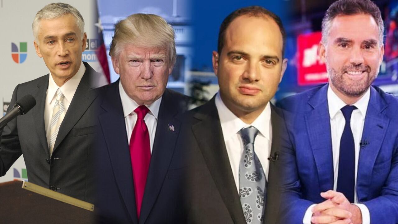 Jorge Ramos y León krauze explotan contra Univisión por entrevista de Enrique Acevedo a Trump