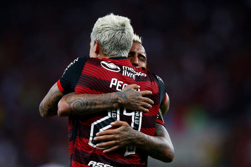 El futbolista chileno actualmente milita en Flamengo de Brasil