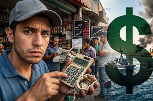 Dólar tumba al peso; guerra se pone más pesada