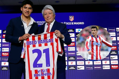 El error con Raúl Jiménez que sacudió la presentación de Obed Vargas en el Atlético de Madrid