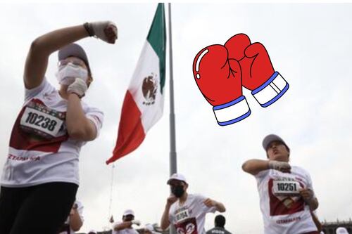 Miles de reos de todo el país se suman a la Mega Clase de Box del Zócalo