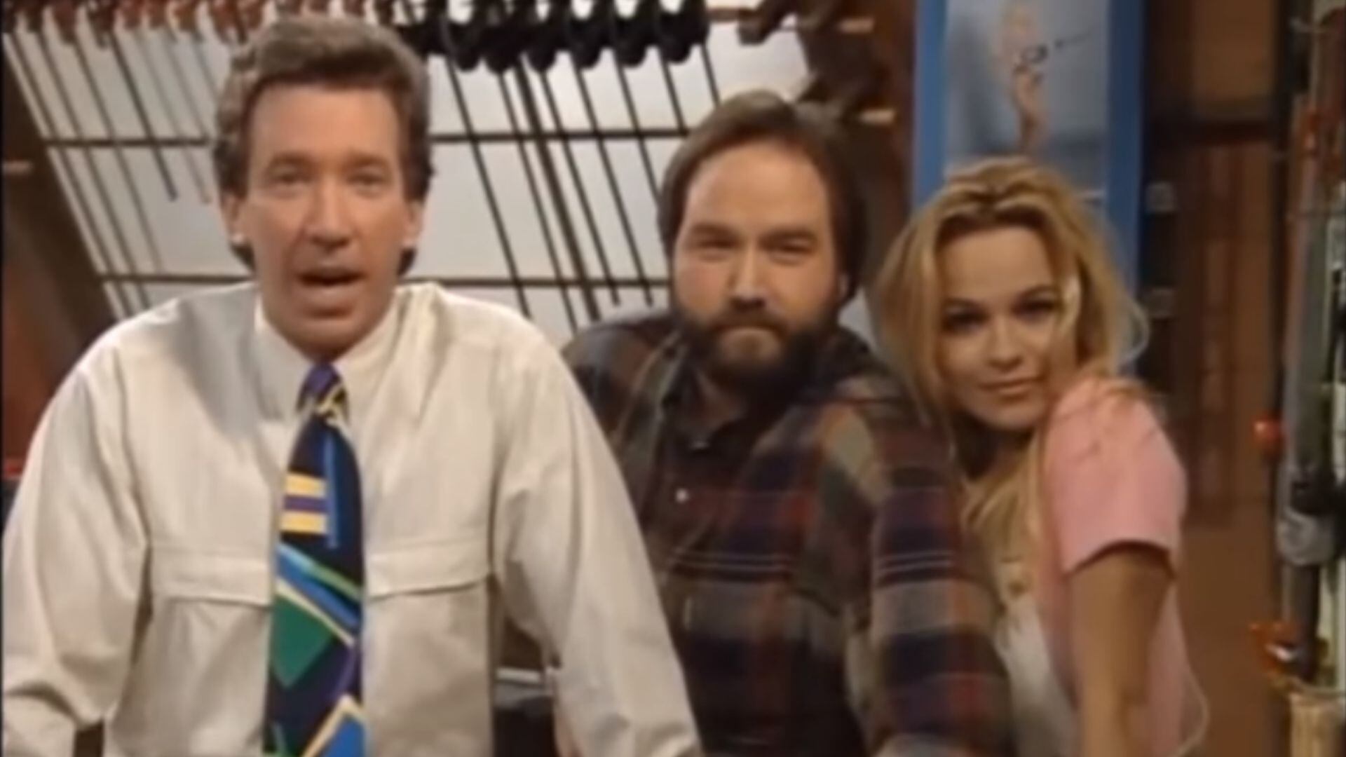 Pamela Anderson reveló que Tim Allen se desnudo ante ella