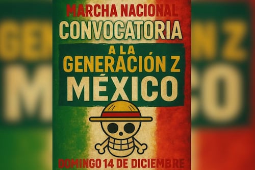 Tercera marcha nacional de la Generación Z; todo lo que se sabe de la nueva protesta