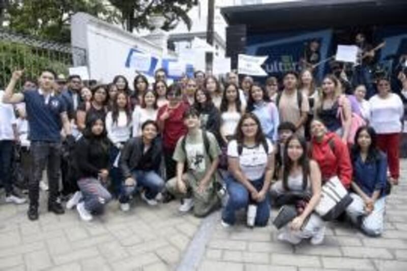 Estudiantes de Preparatoria de Puebla