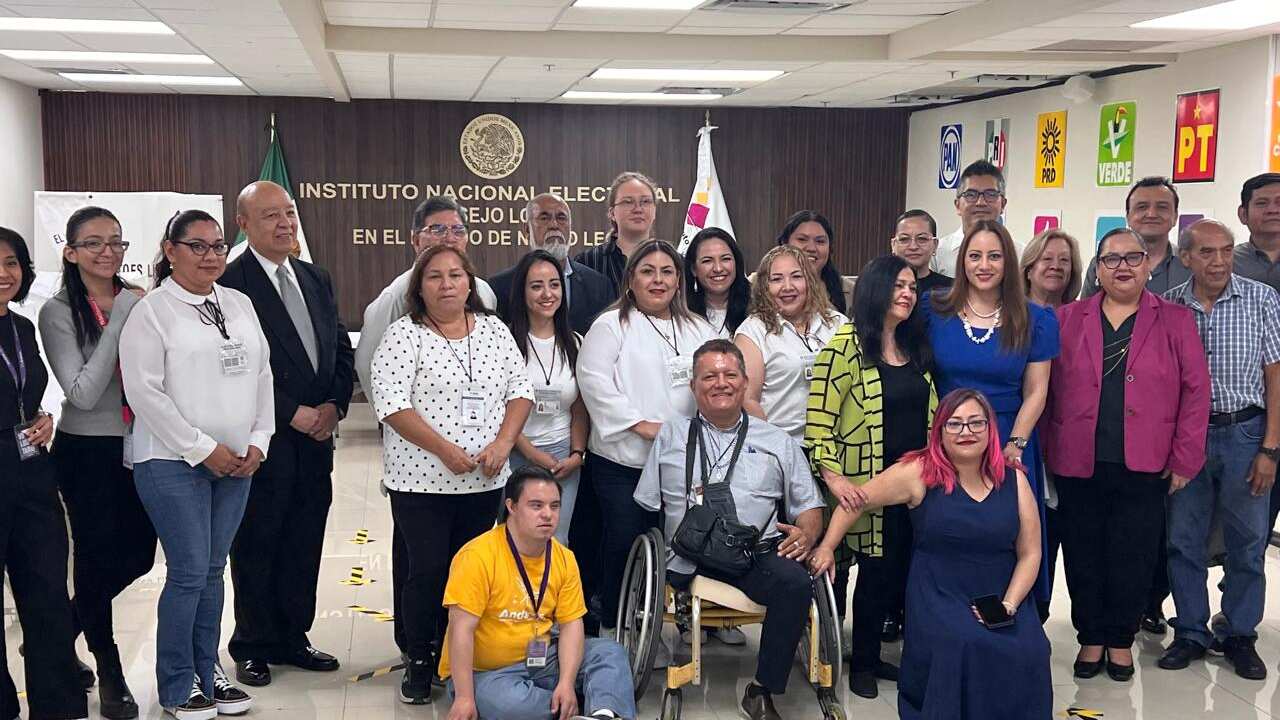 En el simulacro participaron asociaciones civiles, adultos mayores y personas con discapacidad.