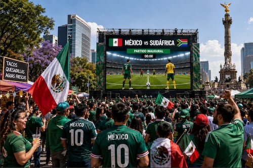 Dónde ver gratis el partido inaugural del Mundial en la CDMX: sedes y horario