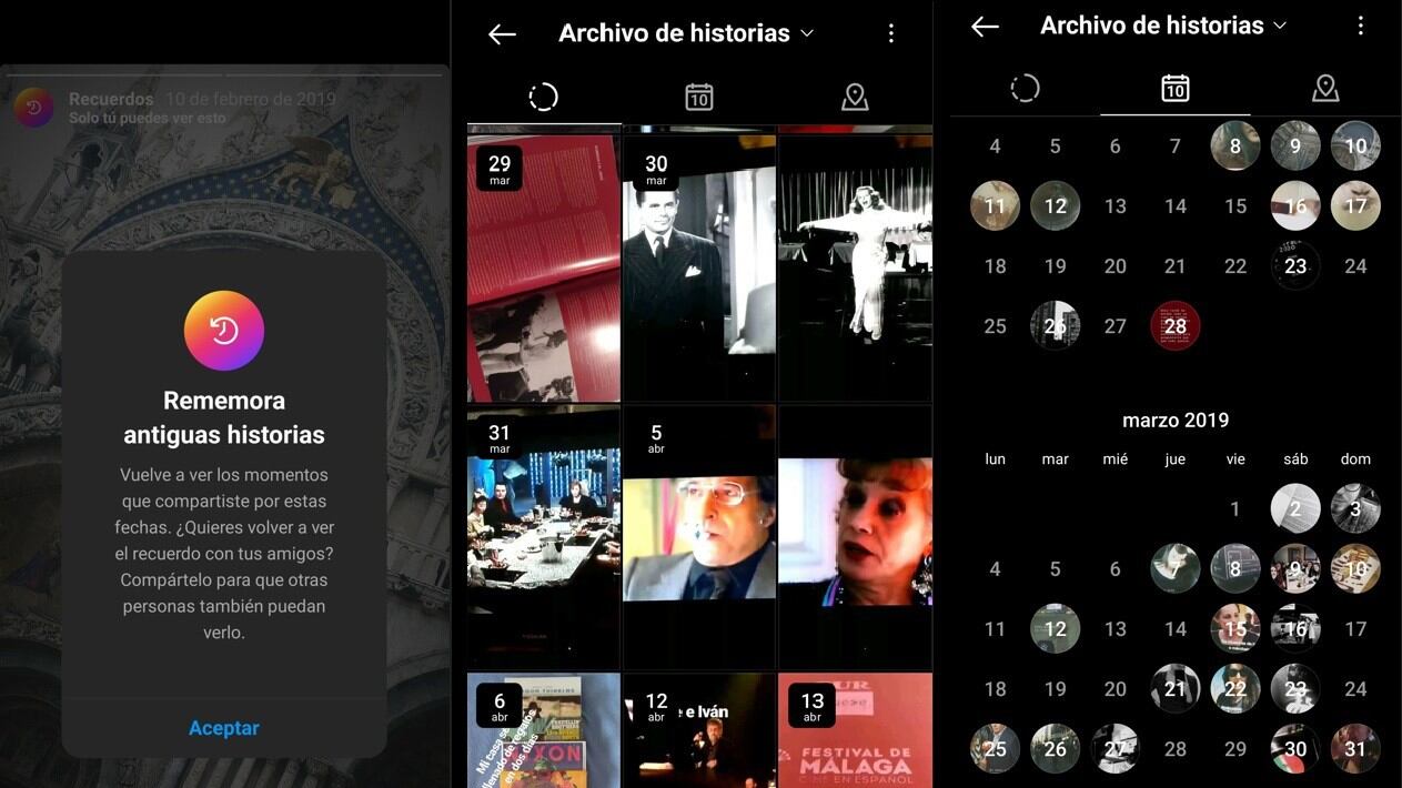 Instagram crea un acceso directo para recordar y compartir de nuevo antiguas “stories”