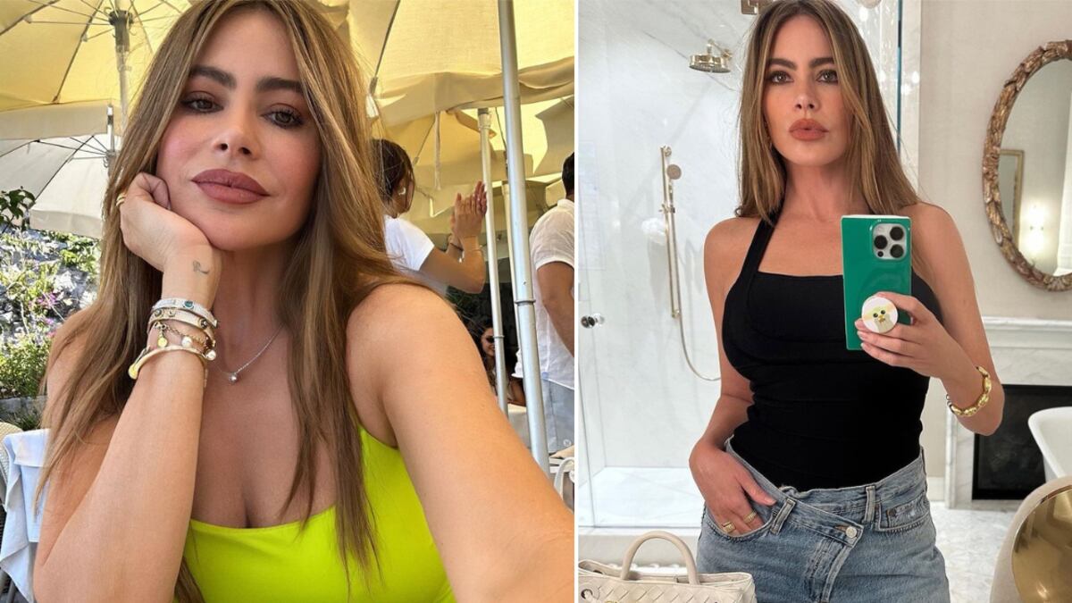 Sofía Vergara enseñó como podemos ‘aumentar’ la parte trasera solo con los jeans adecuados.