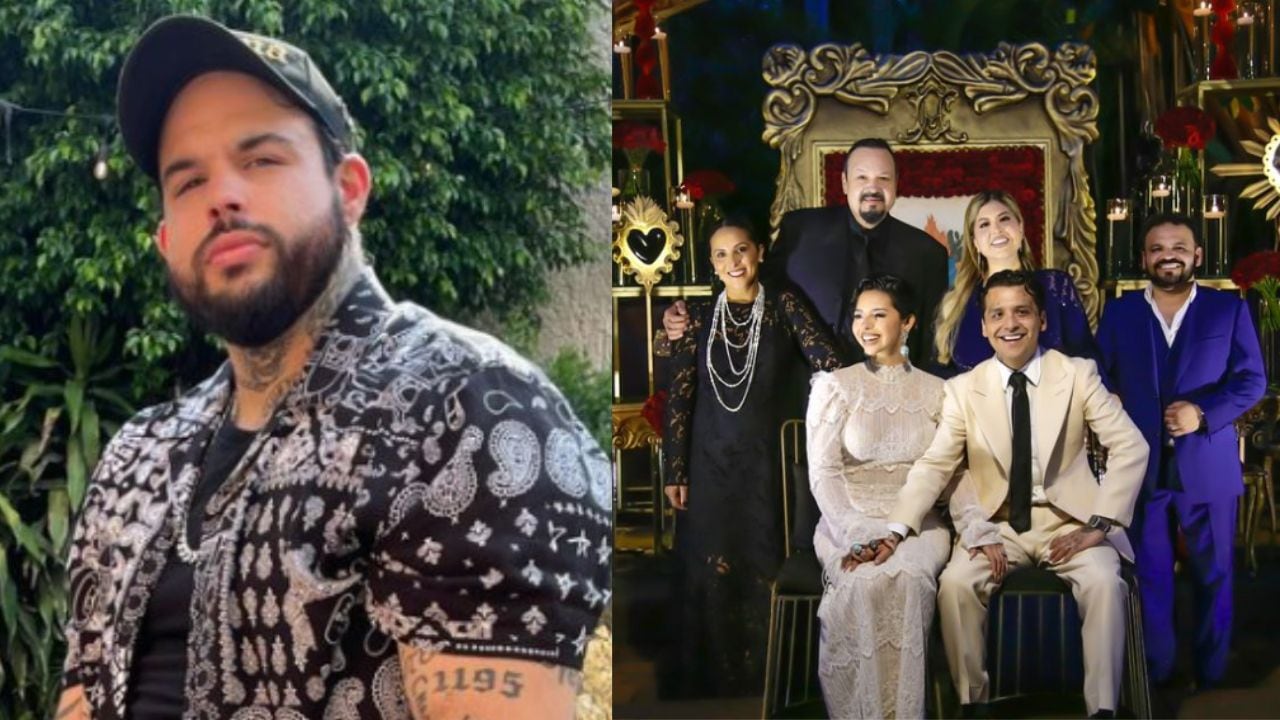 Hermano de Ángela Aguilar se pronuncia sobre la boda con Nodal