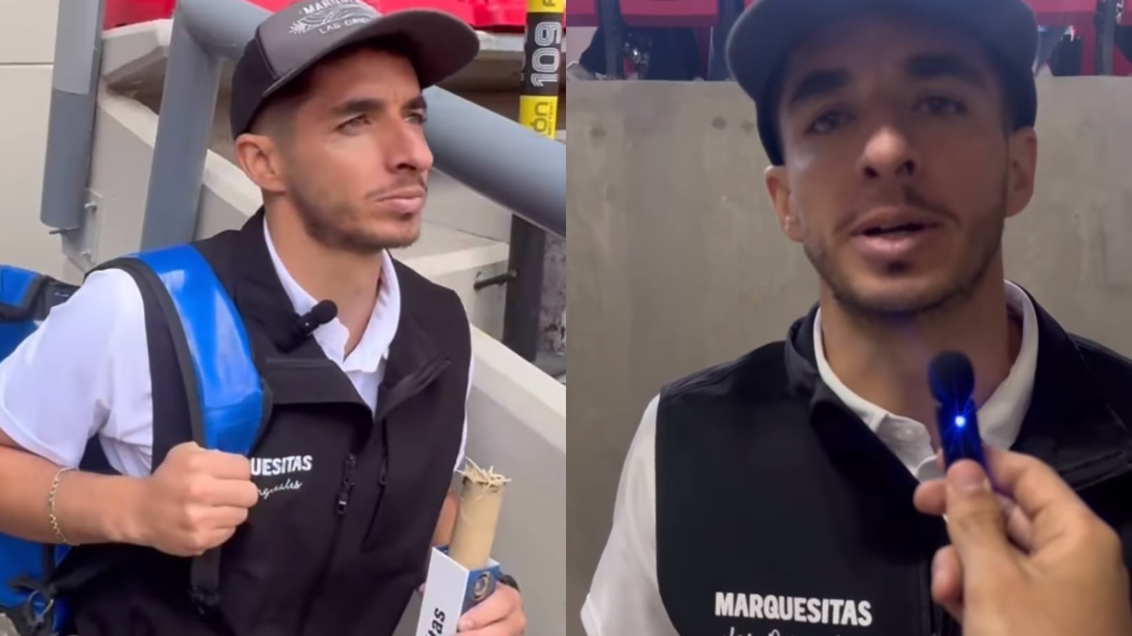 Isaac Brizuela vendió marquesitas en el Estadio Azteca.