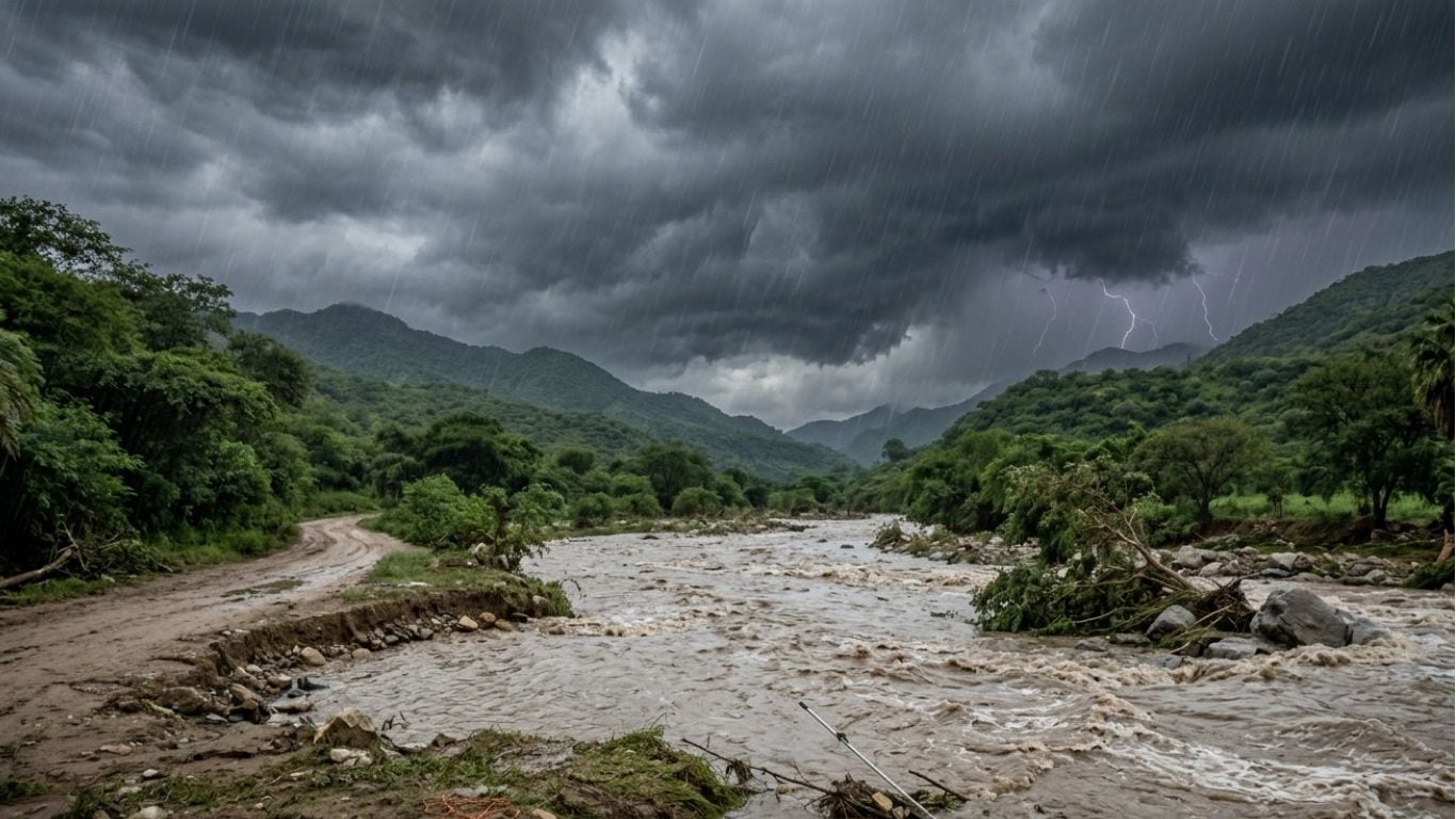 Tormenta "Boris" deja un desaparecido en Oaxaca