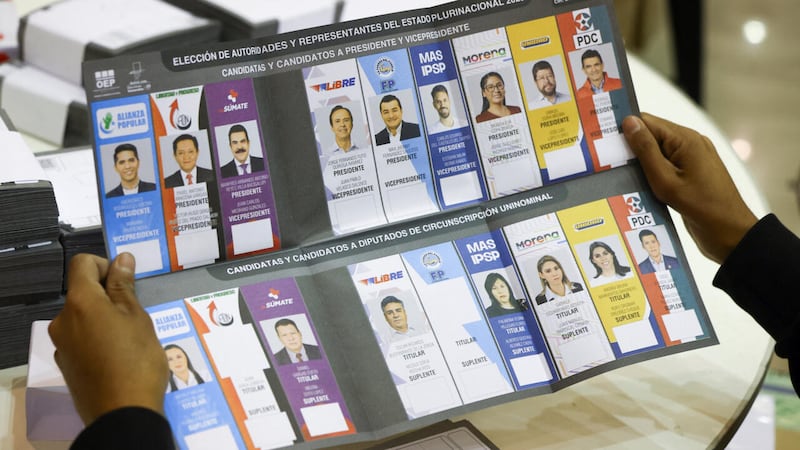 Votación en Bolivia