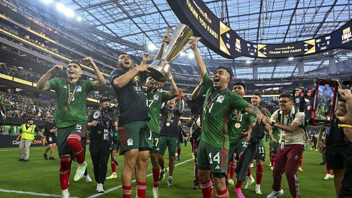 La Selección Mexicana es campeona de la Copa Oro.