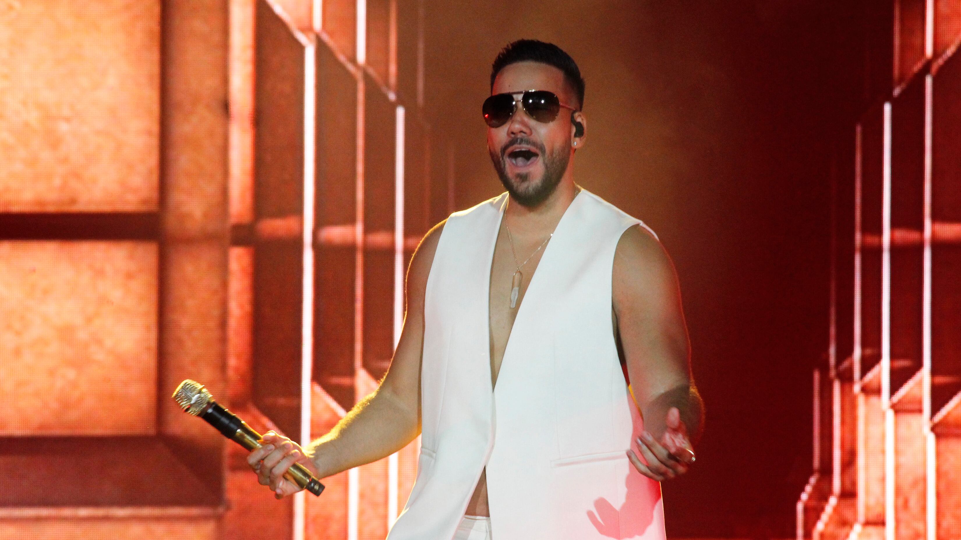 Romeo Santos en concierto en el Campo Marte