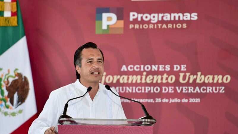 Cuitláhuac García, gobernador de Veracruz