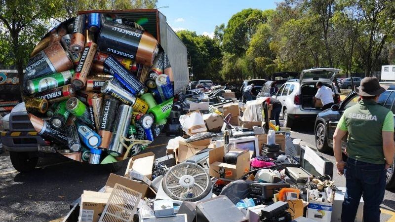 Reciclatrón 2025 recolecta 71 toneladas de basura electrónica