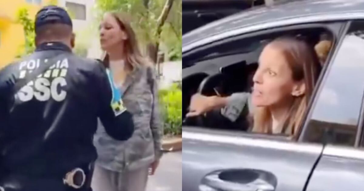 Identifican a mujer argentina como agresora racista de policías en la CDMX – Publimetro México