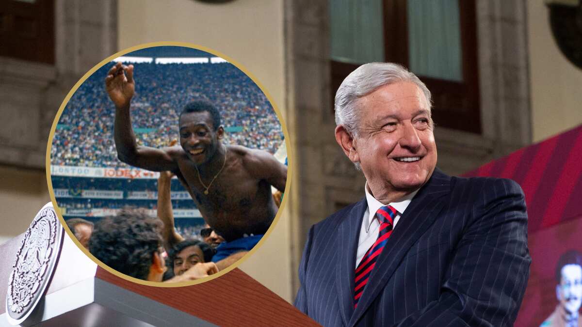 El "rey" Pelé murió a los 82 años de edad y así lo recordó el presidente de México
