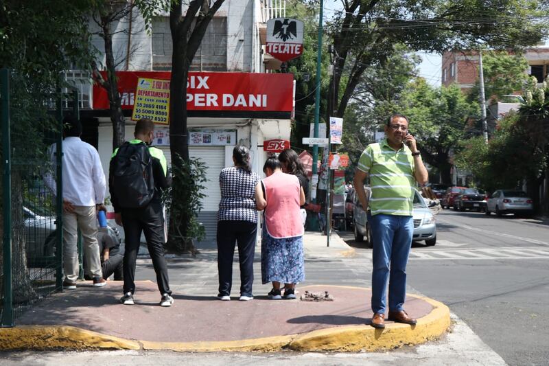 Los habitantes de la CDMX respetaron el llamado de las autoridades para reforzar la cultura de Protección Civil. (Publimetro)