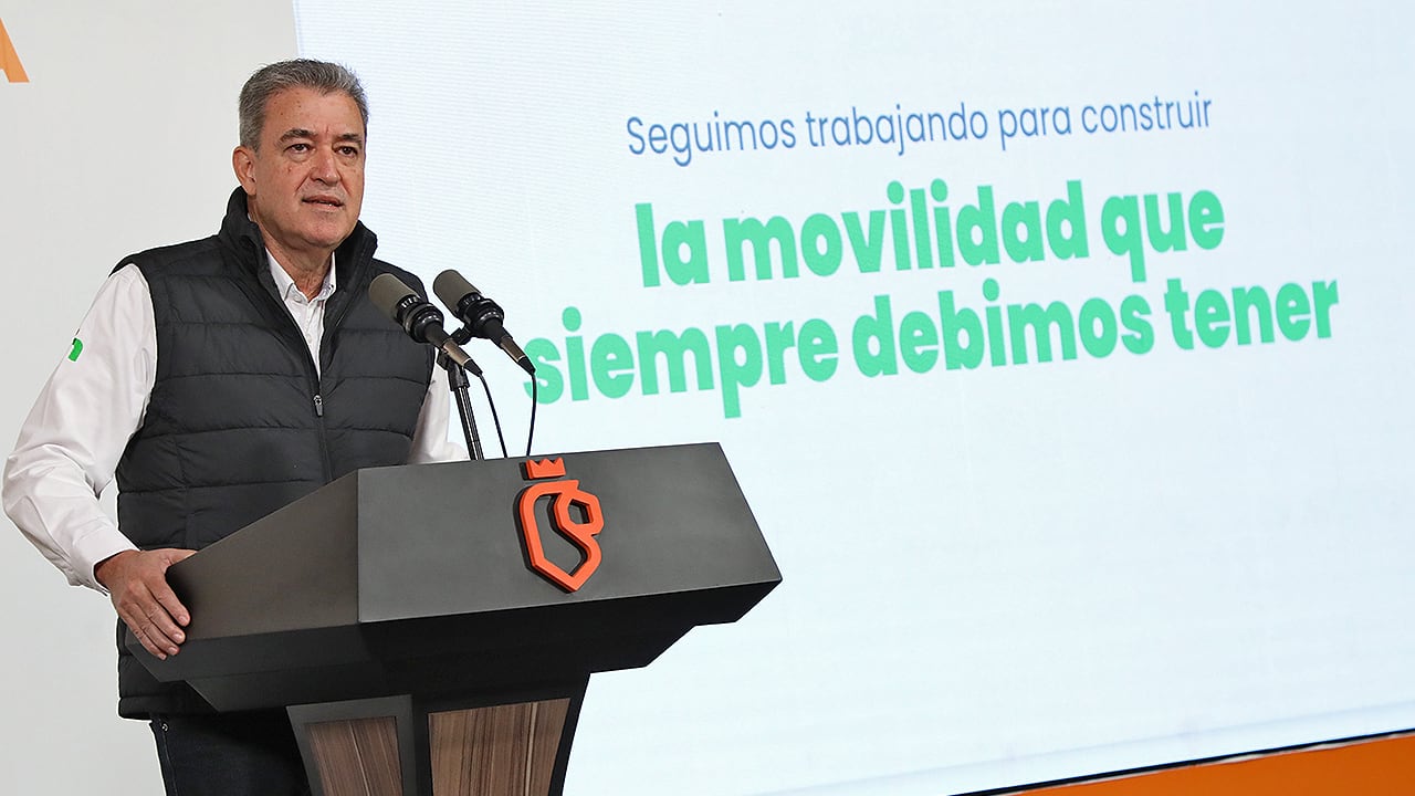 Villarreal dio a conocer los avances en el Metro.