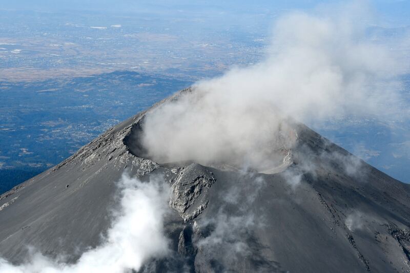 Popocatépetl.