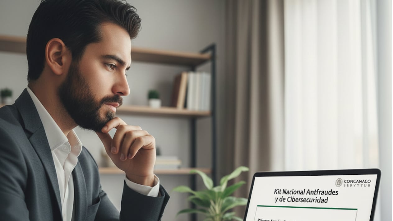 Concanaco lanza kit nacional con protocolos y guías para frenar fraudes digitales que ya afectan comercio, servicios, turismo y pagos.